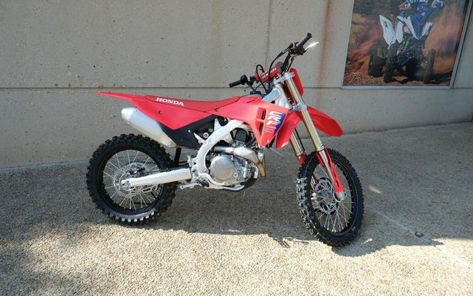 New 2025 HONDA CRF450RS RED