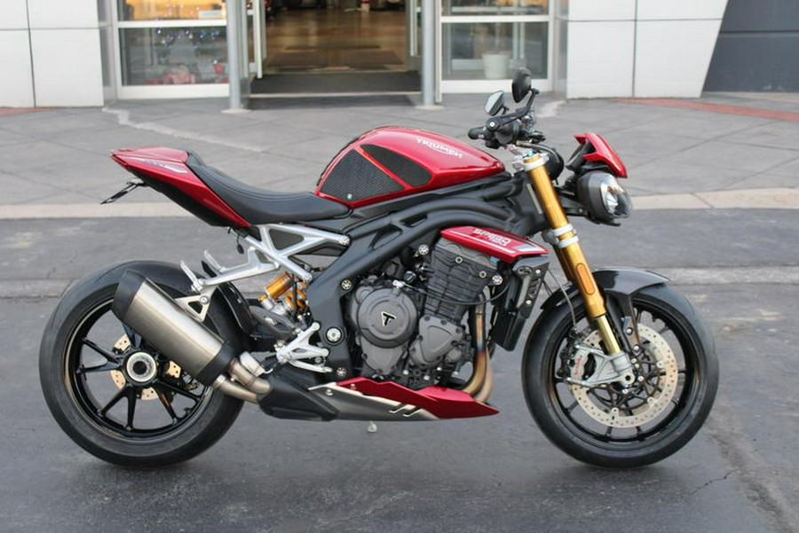 2024 Triumph Speed Triple 1200 RS Carnival Red