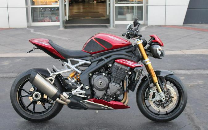 2024 Triumph Speed Triple 1200 RS Carnival Red