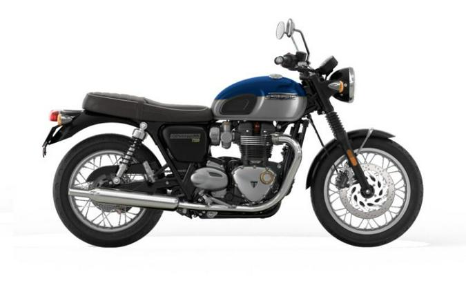 2022 Triumph Bonneville T120 Cobalt Blue/Silver Ice