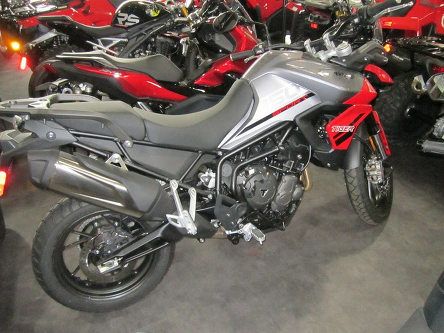 2022 Triumph Tiger 850 Sport Graphite Diablo Red