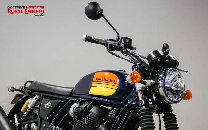 2024 Royal Enfield INT650 Barcelona Blue