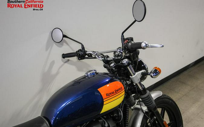 2024 Royal Enfield INT650 Barcelona Blue