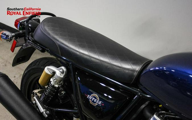 2024 Royal Enfield INT650 Barcelona Blue