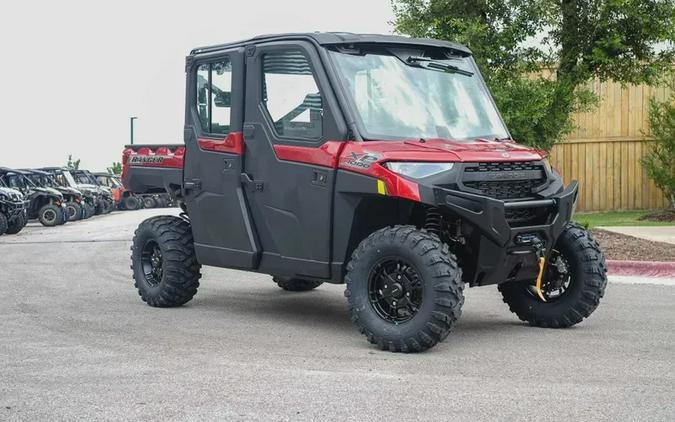 New 2025 POLARIS RANGER CREW XP 1000 NORTHSTAR EDITION ULTIMATE SUNSET RED