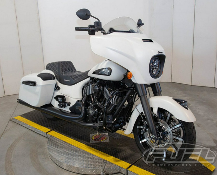 2019 Indian Chieftain Dark Horse White Smoke