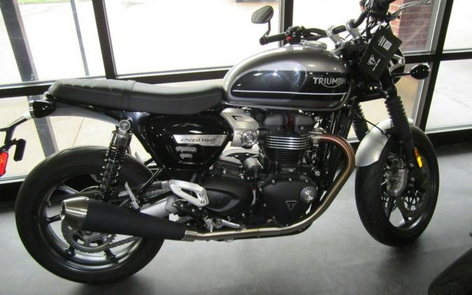 2021 Triumph Speed Twin 1200 Silver IceStorm Grey