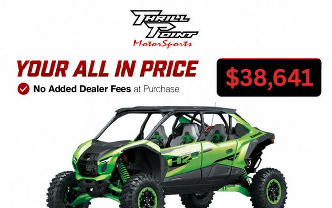 2026 Kawasaki Teryx4 H2 Deluxe eS