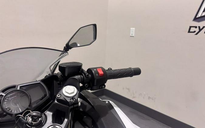 2023 Kawasaki Ninja 400 Metallic Magnetic Dark GrayTwilight Blue