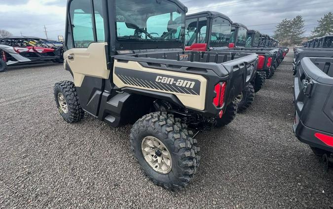 2024 Can-Am® Defender Limited HD10 Desert Tan & Timeless Black