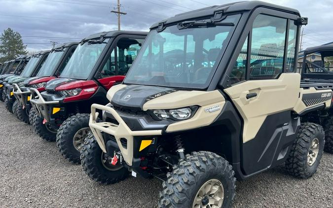 2024 Can-Am® Defender Limited HD10 Desert Tan & Timeless Black