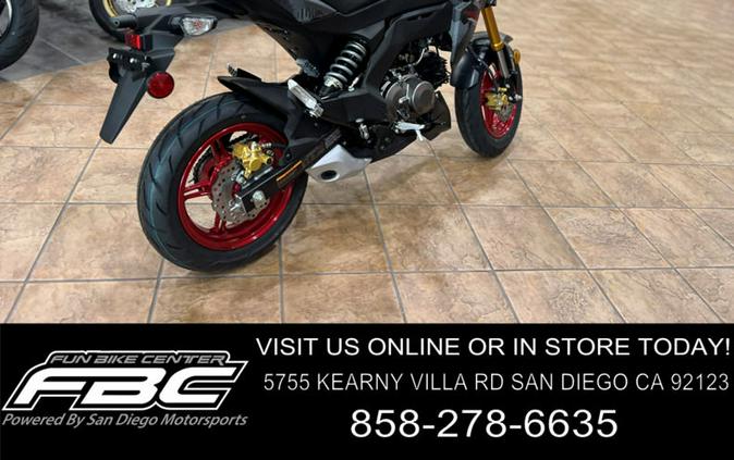 2024 Kawasaki Z125 PRO Cypher Camo Gray Matte/Metallic Matte Carbon Gray