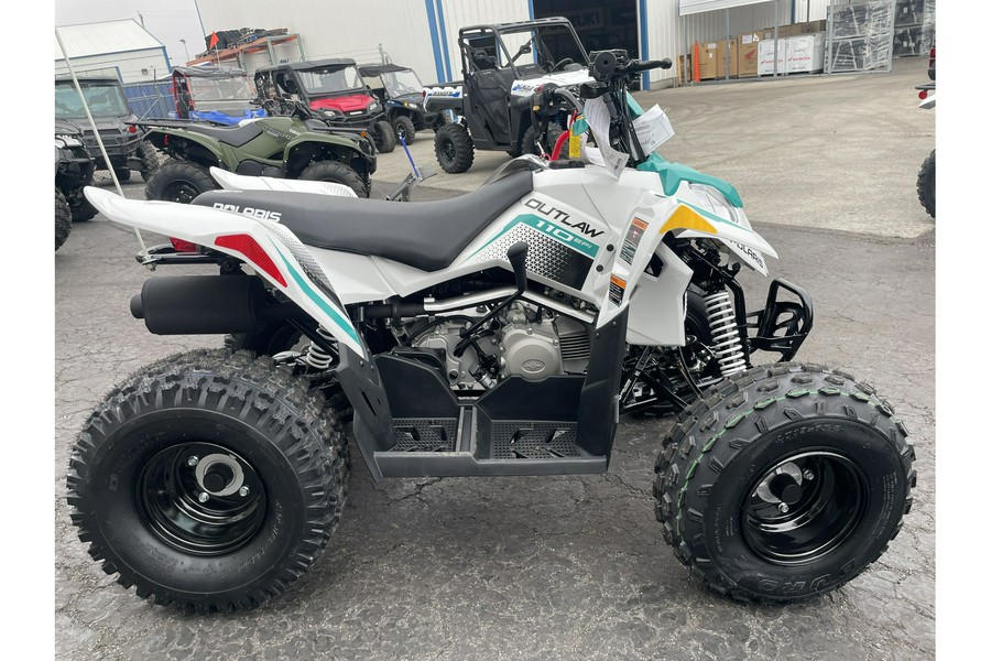 2024 Polaris Industries OUTLAW 110 EFI - WHITE / GREEN