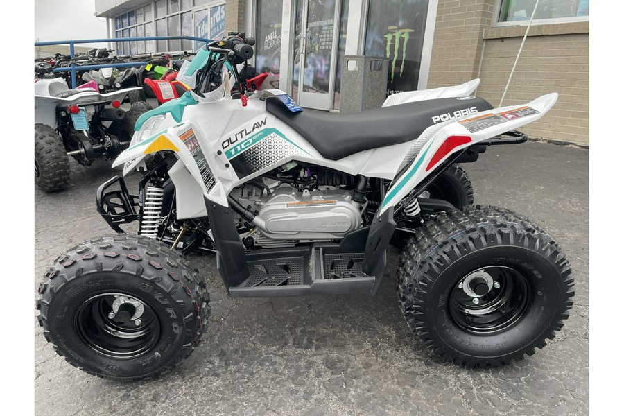 2024 Polaris Industries OUTLAW 110 EFI - WHITE / GREEN