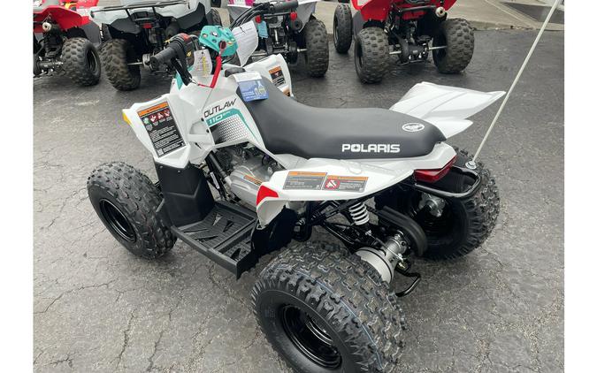 2024 Polaris Industries OUTLAW 110 EFI - WHITE / GREEN