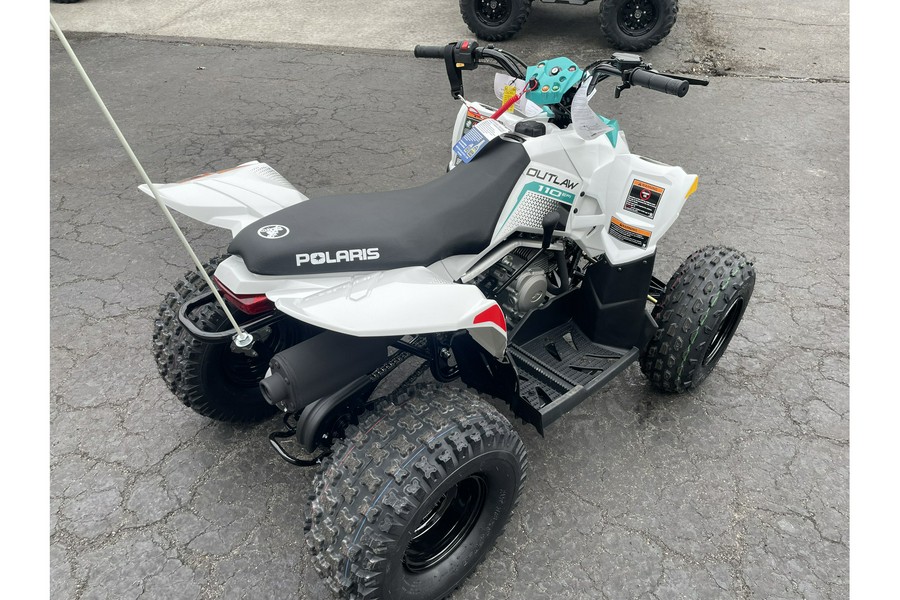 2024 Polaris Industries OUTLAW 110 EFI - WHITE / GREEN