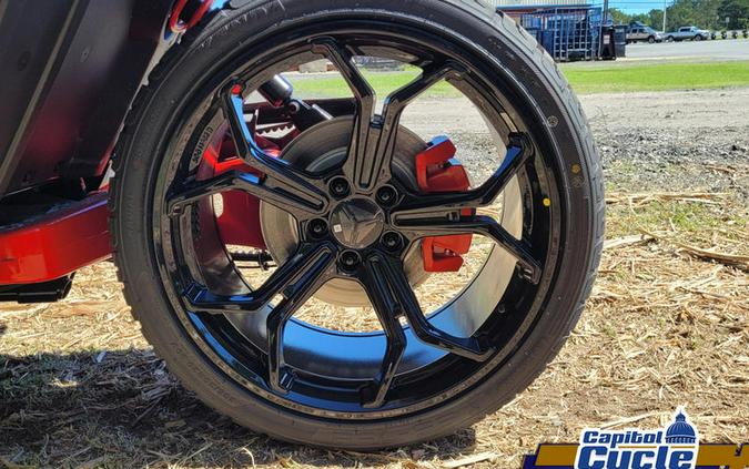 2026 Polaris Slingshot® R AutoDrive Radiant Gray with Indy Red Pearl