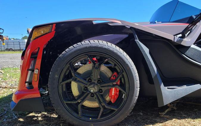 2026 Polaris Slingshot® R AutoDrive Radiant Gray with Indy Red Pearl