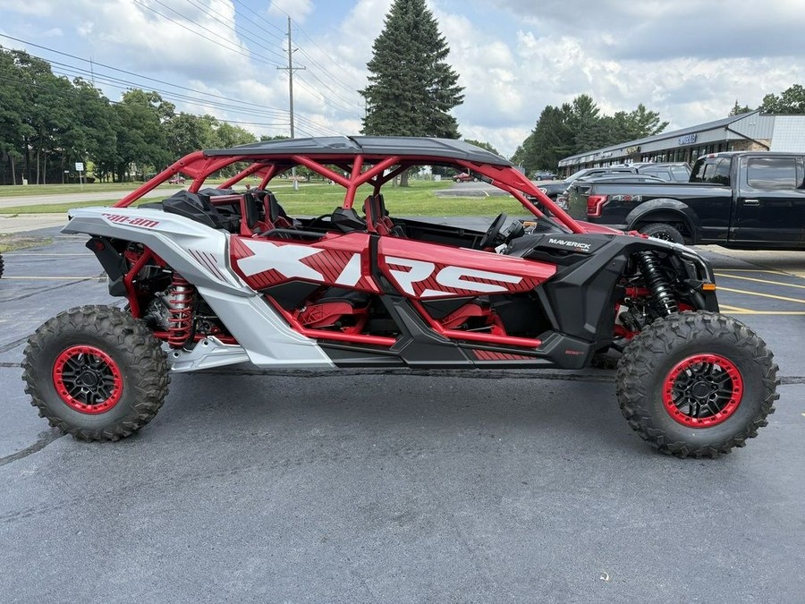 2025 Can-Am® Maverick X3 Max X RS Turbo RR With Smart-Shox Fiery Red & Hyper Silver