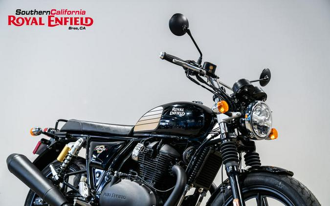 2024 Royal Enfield INT650 Black Ray