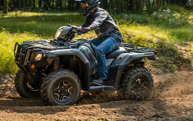 2027 Honda FourTrax Foreman Rubicon 4x4 AUTOMATIC DCT EPS DELUXE Matte Gray Metallic - 300113