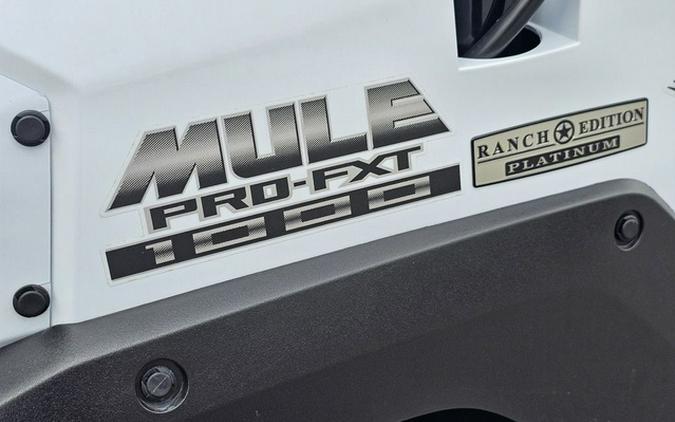 2024 Kawasaki Mule PRO-FXT 1000 Platinum Ranch Edition