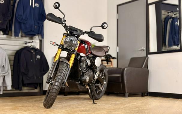 2025 Triumph Scrambler 400 X