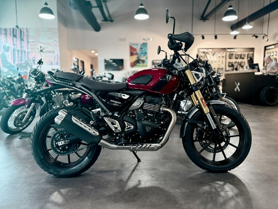 2025 Triumph Scrambler 400 X