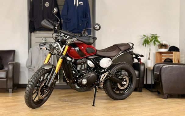 2025 Triumph Scrambler 400 X