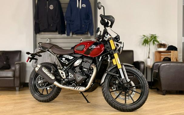 2025 Triumph Scrambler 400 X