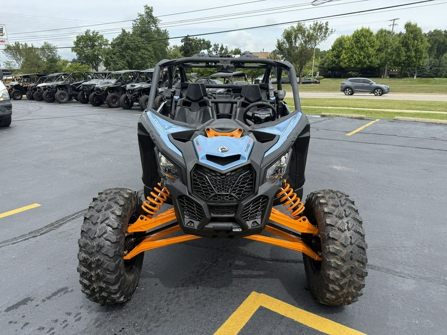 2025 Can-Am® Maverick X3 Max RS Turbo RR Scandi Blue & Orange Crush