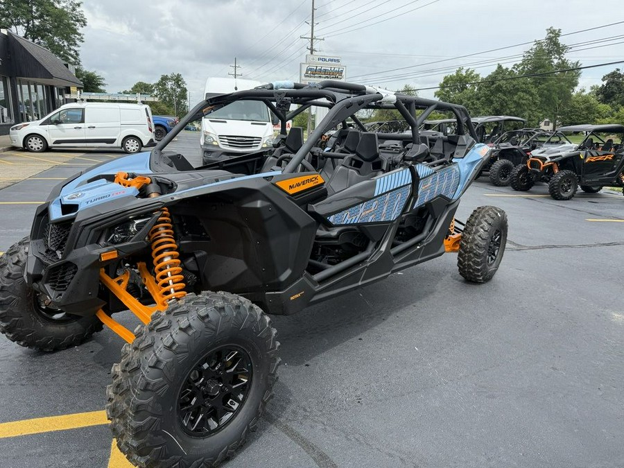 2025 Can-Am® Maverick X3 Max RS Turbo RR Scandi Blue & Orange Crush