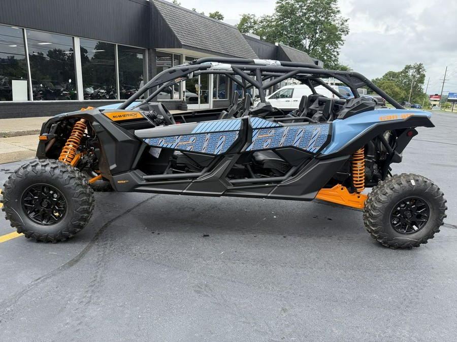 2025 Can-Am® Maverick X3 Max RS Turbo RR Scandi Blue & Orange Crush