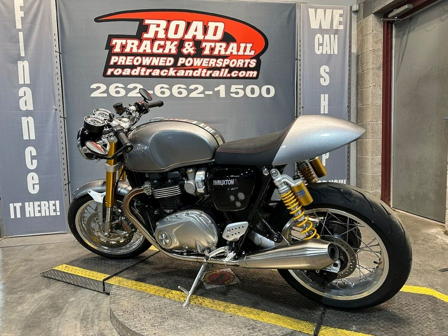 2018 Triumph Thruxton 1200 R Silver Ice