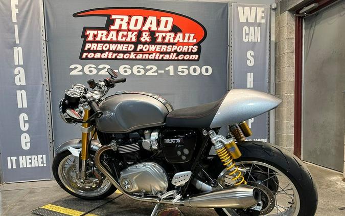 2018 Triumph Thruxton 1200 R Silver Ice