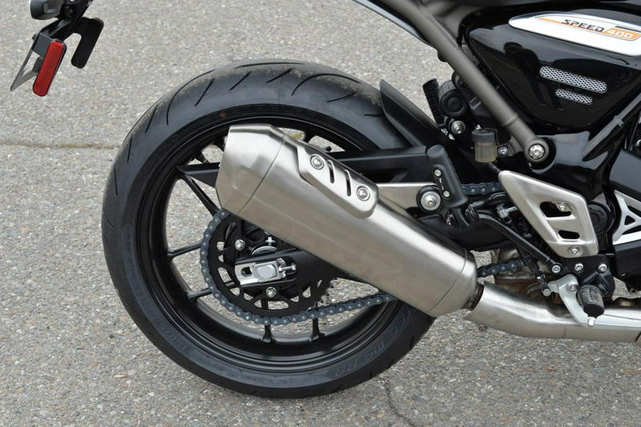 2025 Triumph Speed 400 Carnival Red / Storm Grey