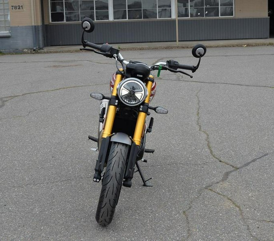 2025 Triumph Speed 400 Carnival Red / Storm Grey