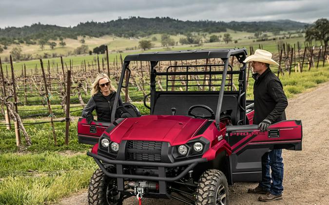 2027 Kawasaki MULE PRO-MX SE Metallic Dark Red - 111868