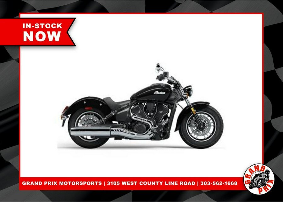 2025 Indian Motorcycle® Scout® Sixty Classic Black Metallic