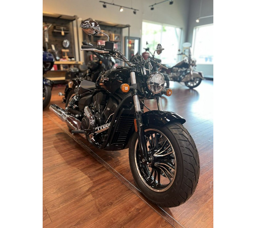 2025 Indian Motorcycle® Scout® Sixty Classic Black Metallic
