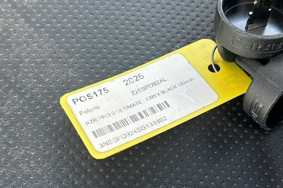 2025 Polaris® RZR PRO S ULTIMATE - ONYX BLACK Ultimate