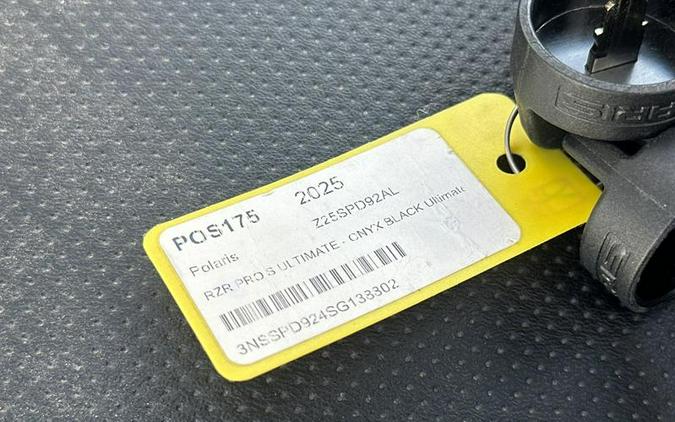 2025 Polaris® RZR PRO S ULTIMATE - ONYX BLACK Ultimate