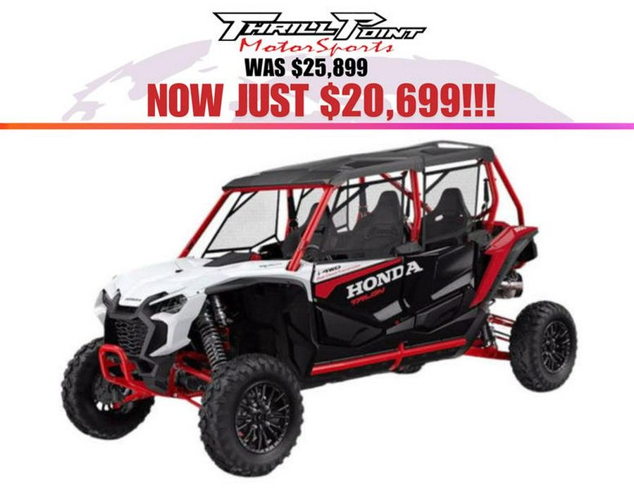 2025 Honda® Talon 1000R-4 FOX Live Valve