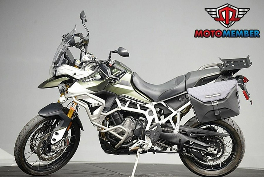 2023 Triumph Tiger 900 Rally Pro Matte Khaki Green