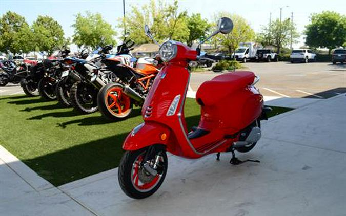 2023 Vespa Primavera 150 Red