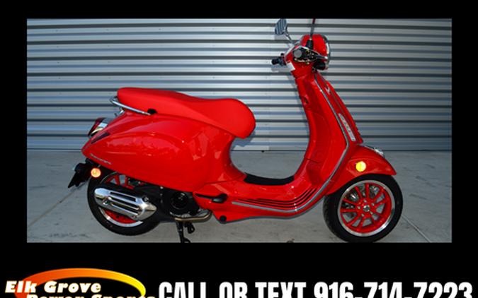 2023 Vespa Primavera 150 Red