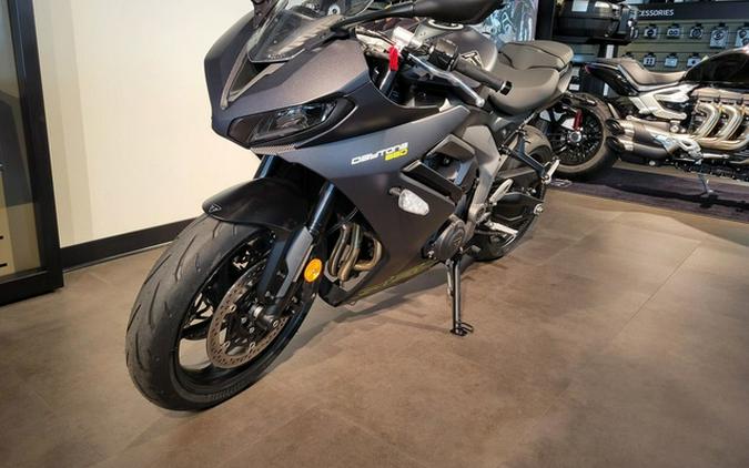 2025 Triumph Daytona 660 Satin Granite/Satin Black 660