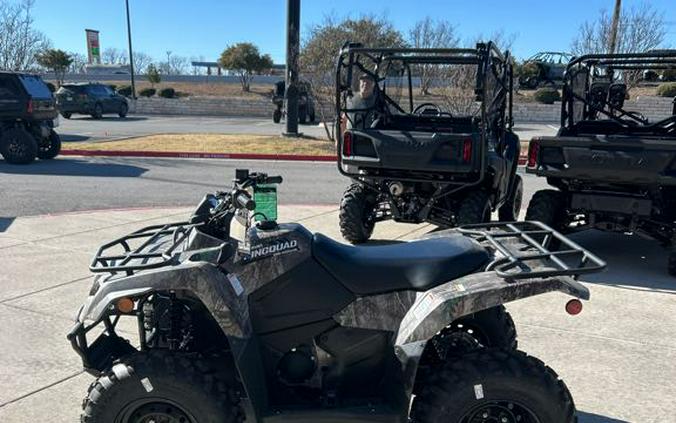 2025 Suzuki KingQuad 400 ASi Camo