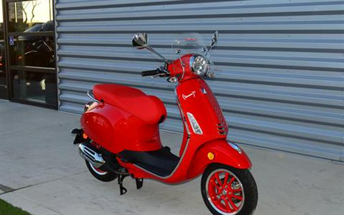 2023 Vespa Primavera 150 Red