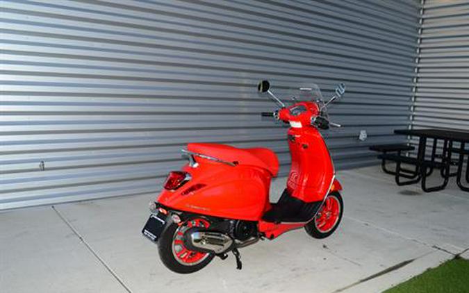 2023 Vespa Primavera 150 Red